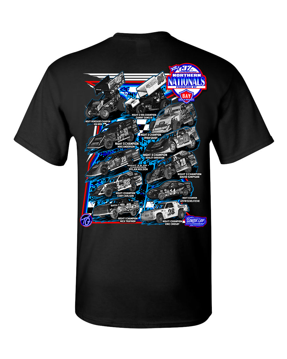 37th Annual Northern Nationals Shirts