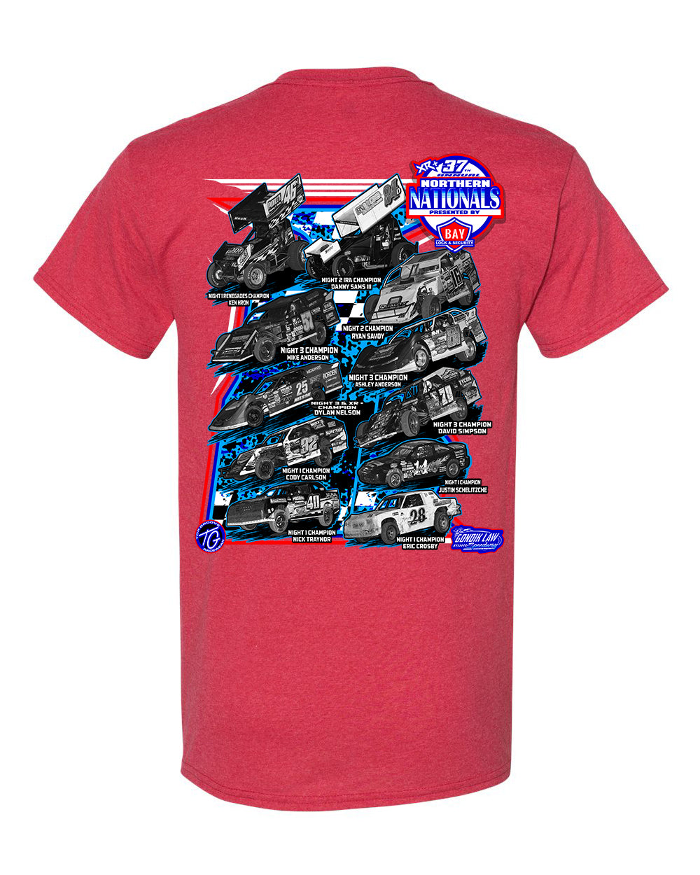 37th Annual Northern Nationals Shirts