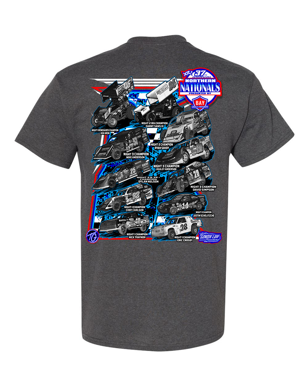 37th Annual Northern Nationals Shirts