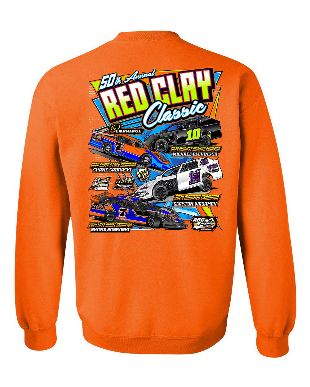 50th Red Clay Classic Crew Necks sweatshirt
