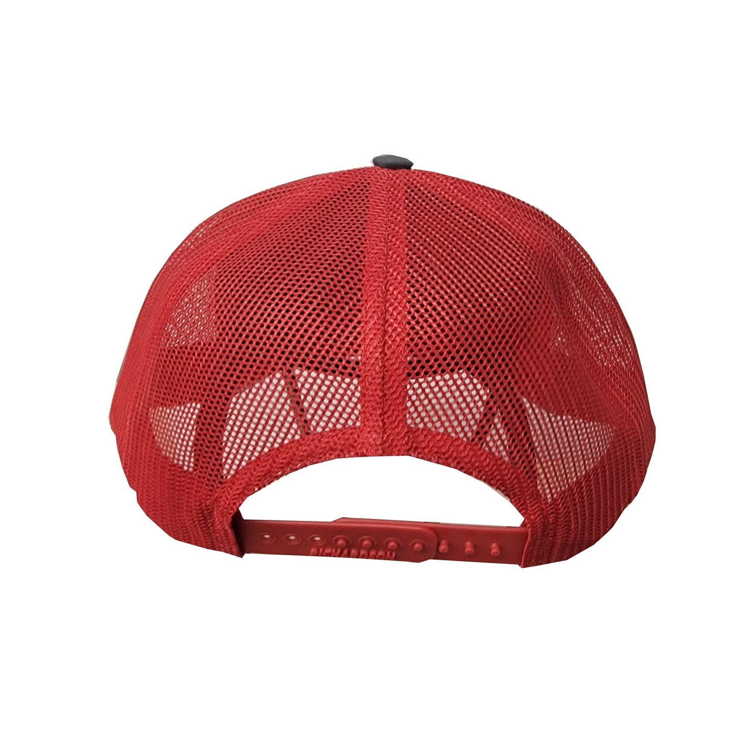 Living That Dirt Track Life Red Leatherette Patch Hat