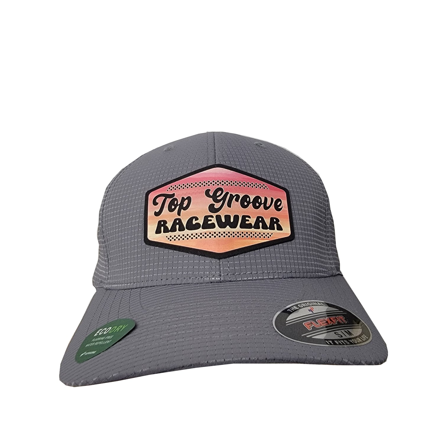 Top Groove Racewear Gray Eco Dry Flex Fit