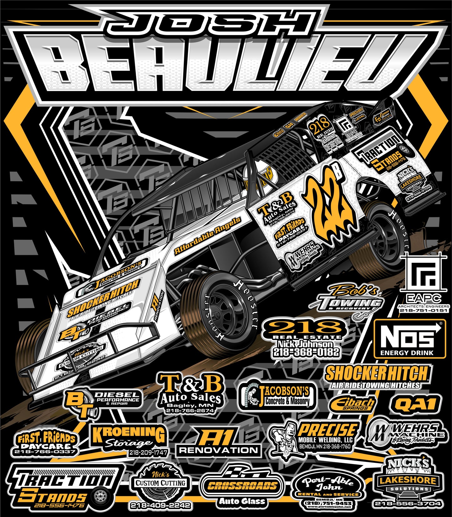 100 Race Shirt Package