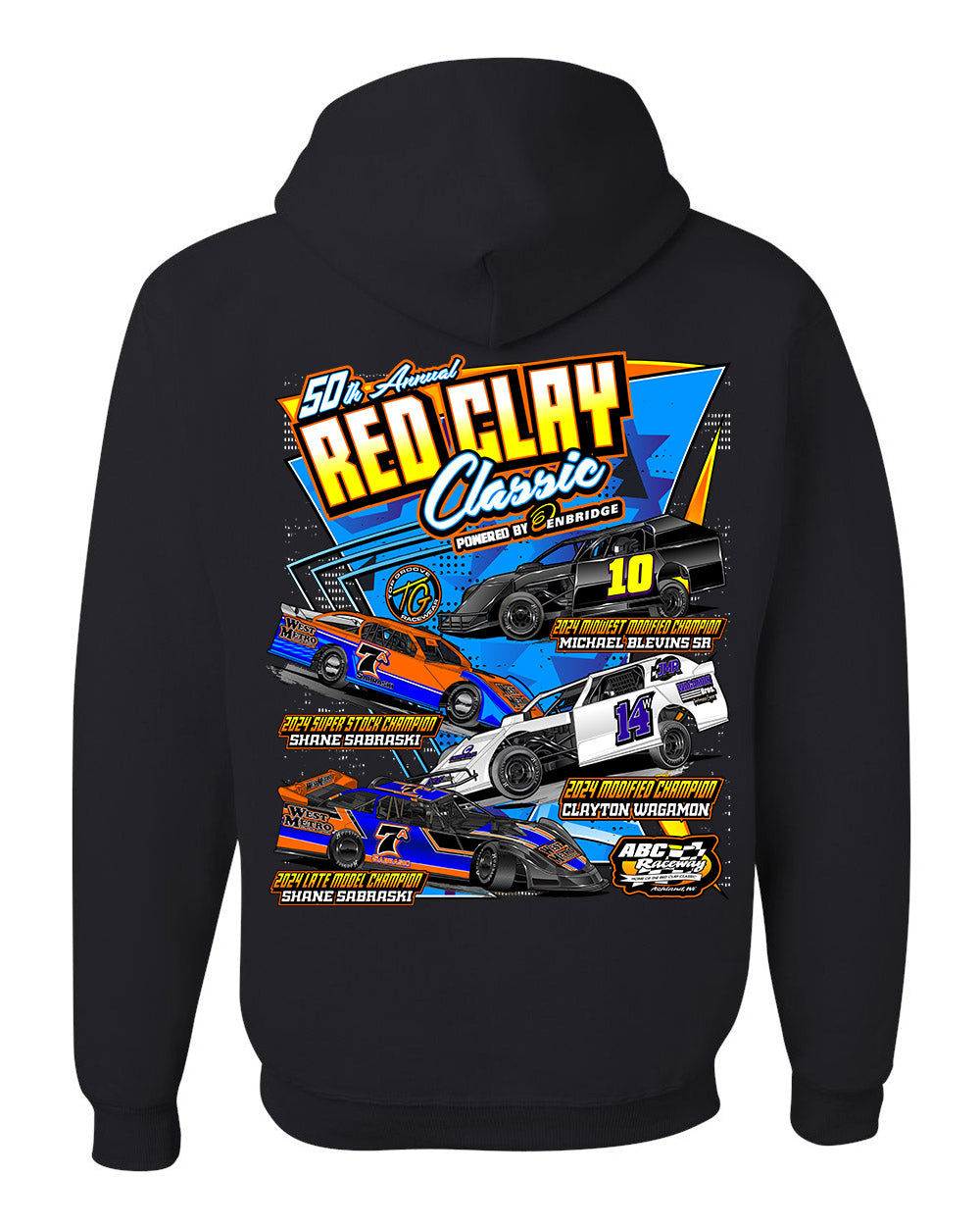 50th Red Clay Hoodies