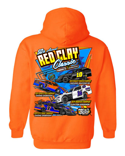 50th Red Clay Hoodies