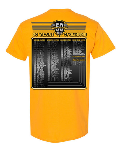 50th Red Clay Classic Past Champion List Shirts