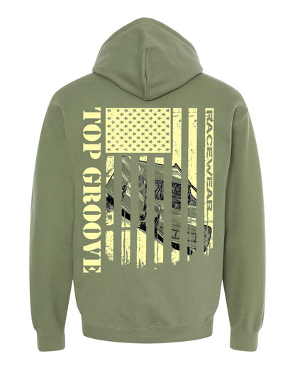 Top Groove Racewear Modified American Flag