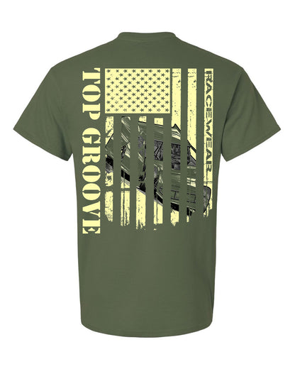 Top Groove Racewear Modified American Flag