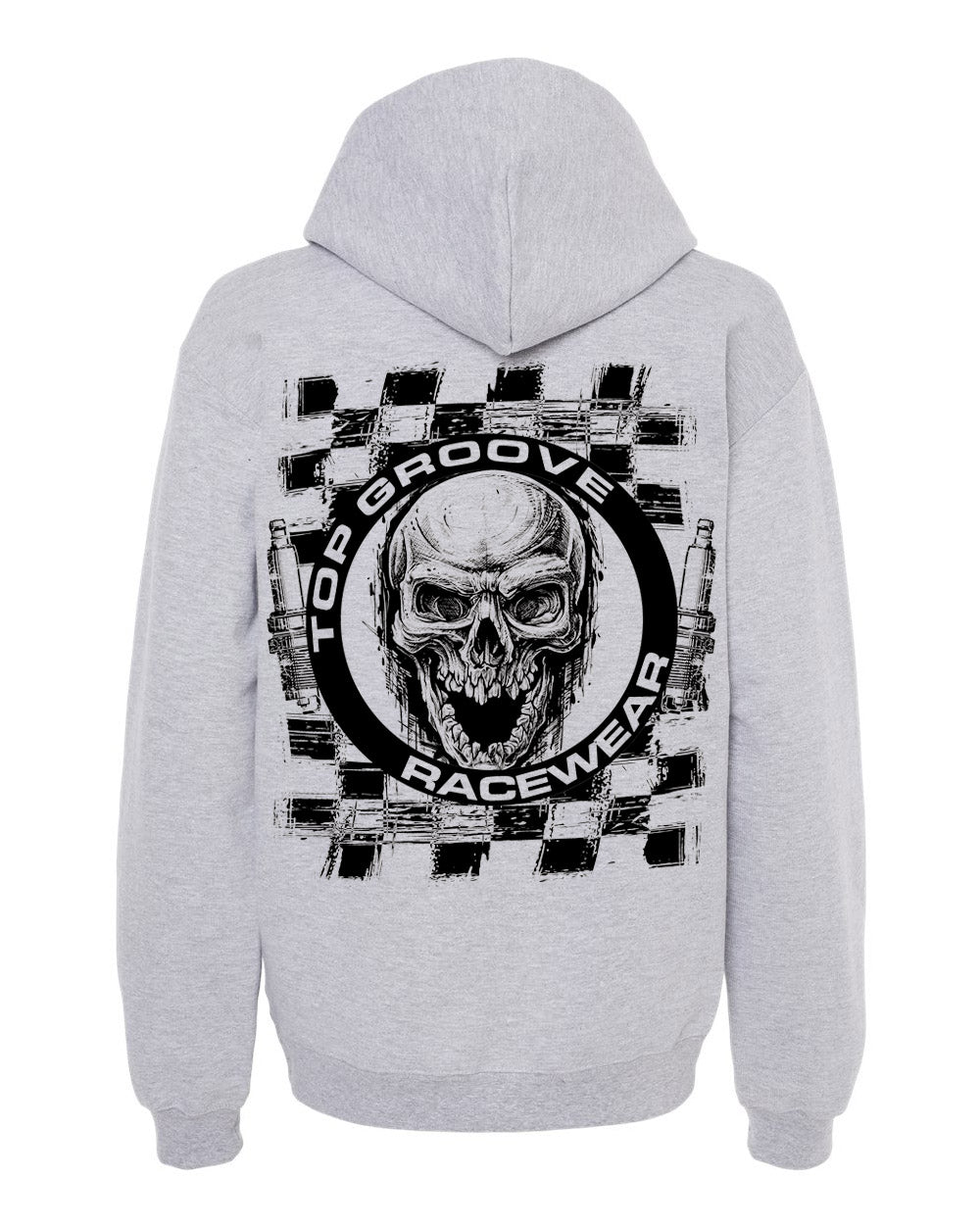 Top Groove Racewear Skull Hoodie