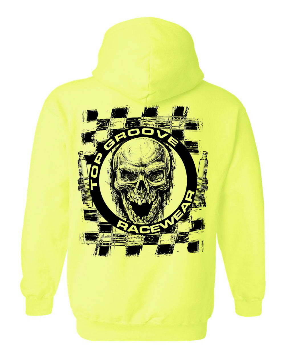 Top Groove Racewear Skull Hoodie
