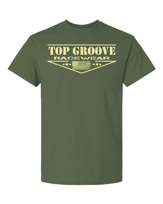 Top Groove Racewear Modified American Flag