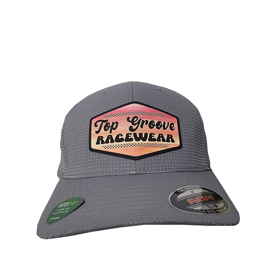 Top Groove Racewear Gray Eco Dry Flex Fit