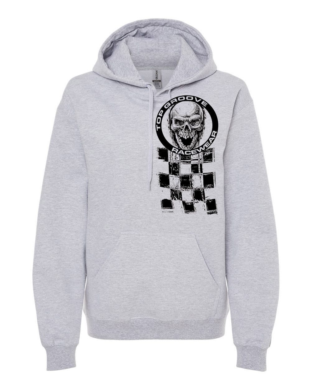Top Groove Racewear Skull Hoodie