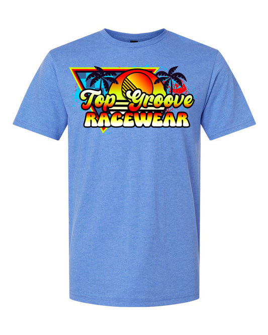 Top Groove Racewear Vintage Palm Tree Stock Cars